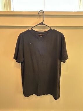 William Rast Black Short Sleeve Crewneck T-Shirt